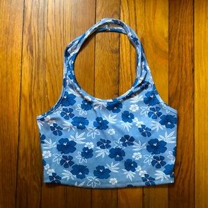 a crop top hawaiian summer shirt